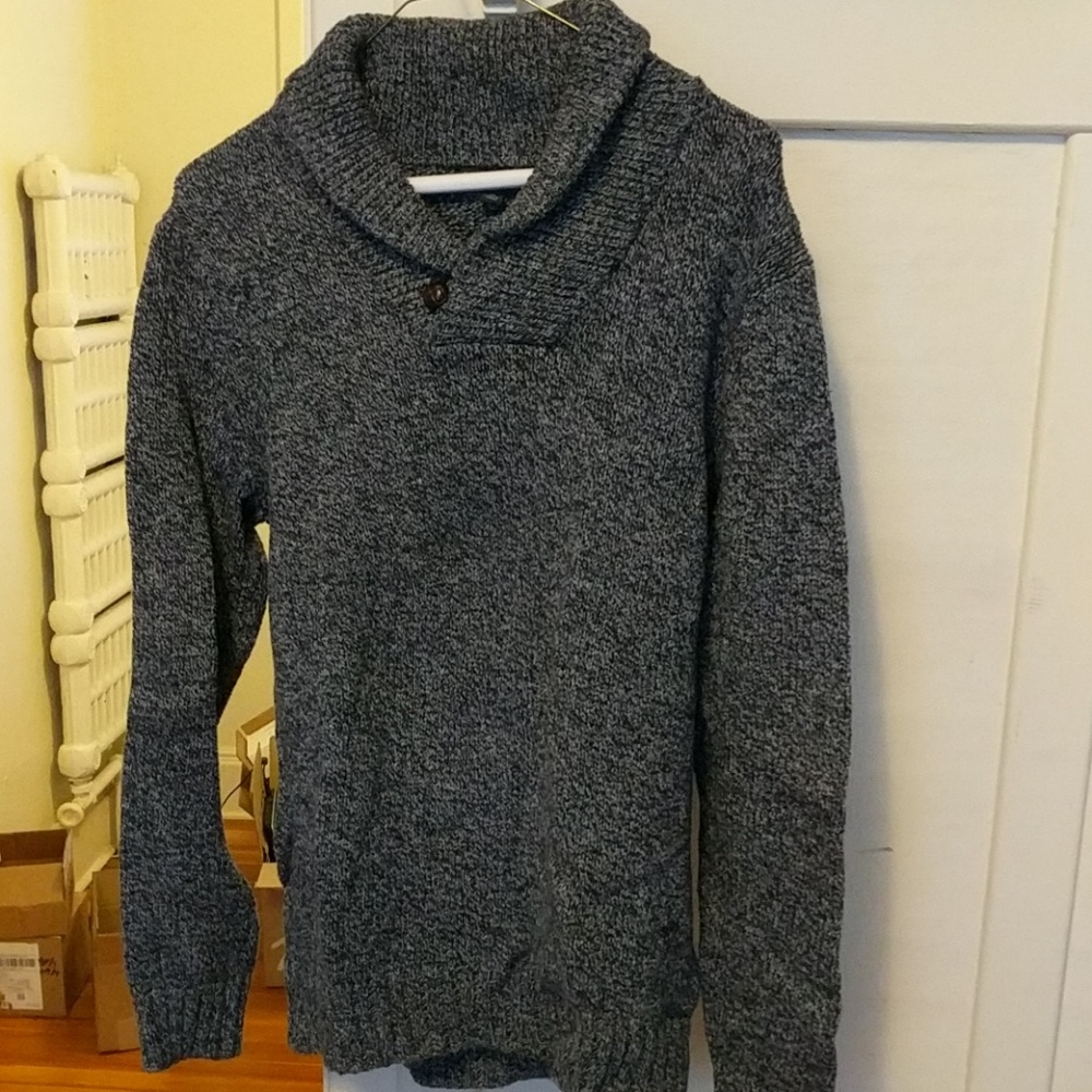 Banana Republic Knitted-Shawl Sweater